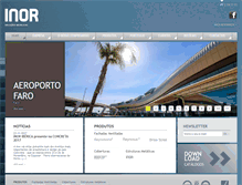 Tablet Screenshot of inor.pt